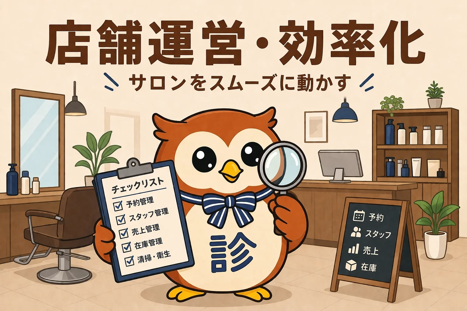 店舗運営・効率化の診断