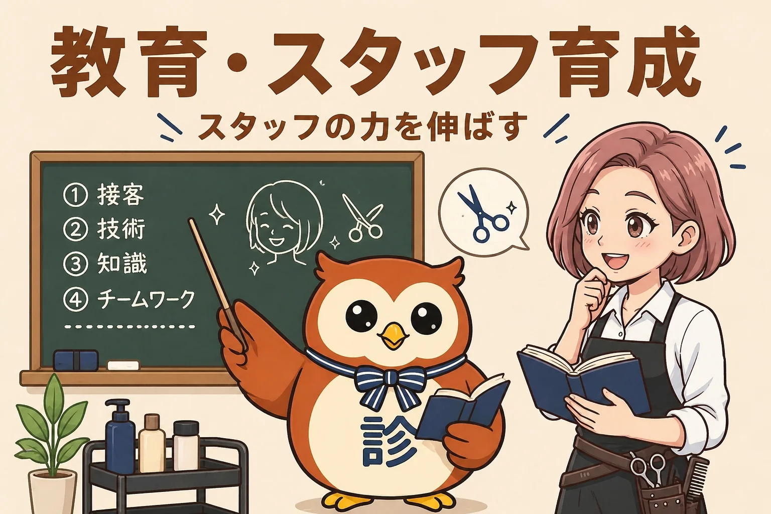 教育・スタッフ育成の診断